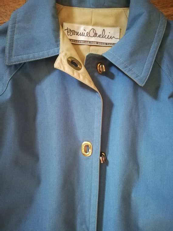Vintage Bonnie Cashin Designer Size 10 Raincoat Tr