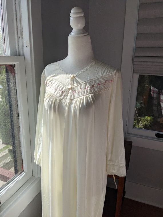 80's vintage nightgown new with tags small - image 2