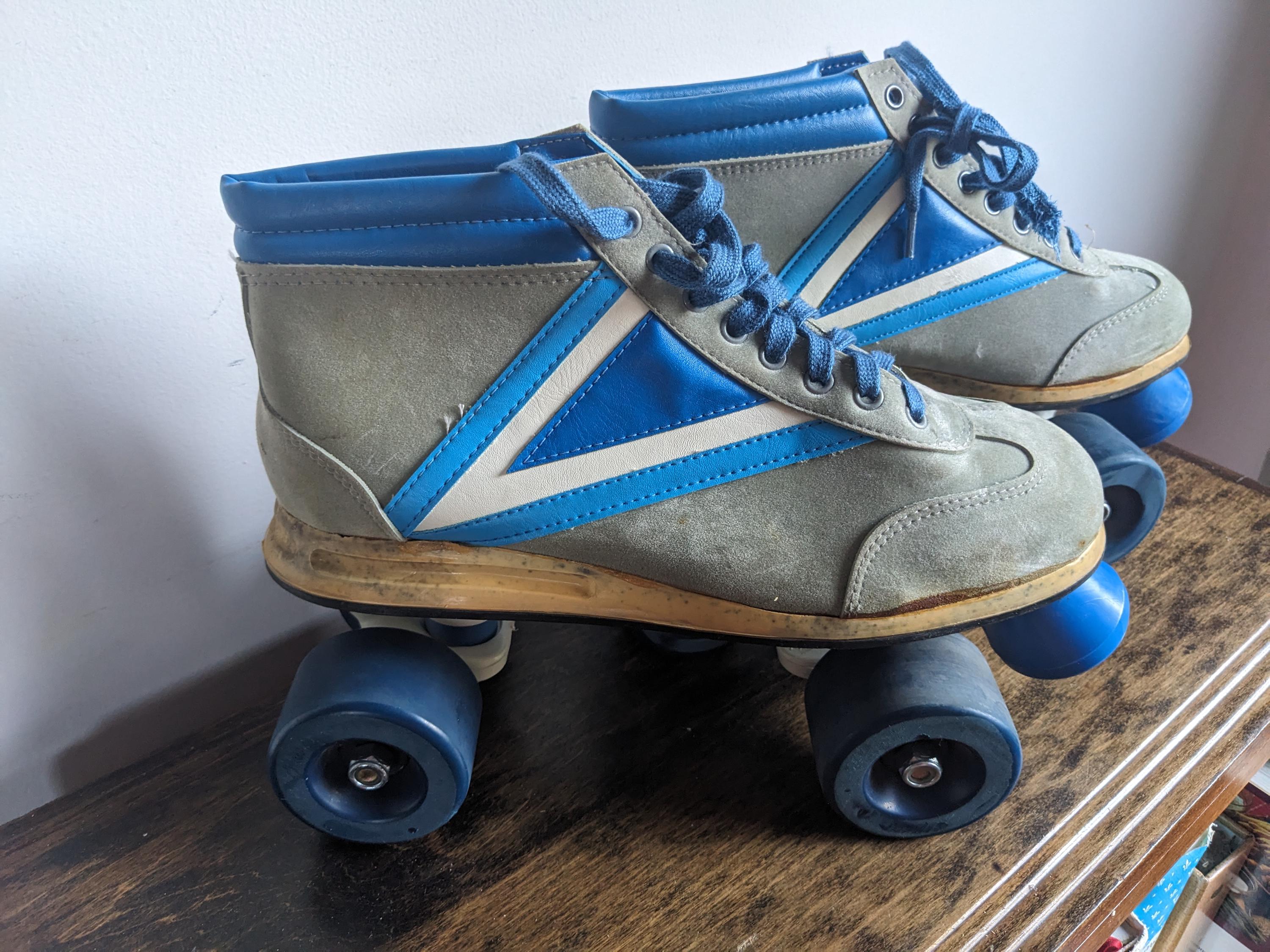 Vintage 1970s Sneaker Skates 80s Vintage 70s 80s Nike Leather Quad