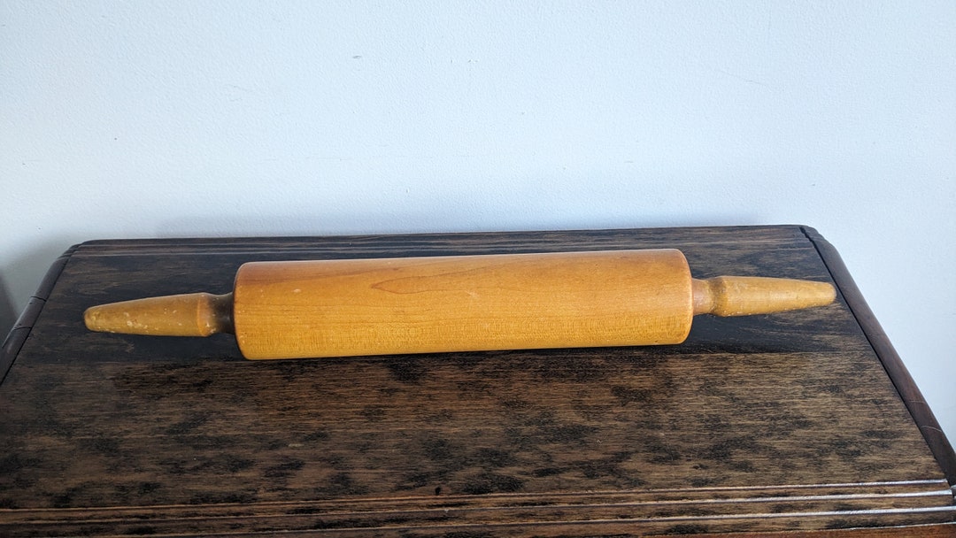 Maple Rolling Pin Maple Wood Vintage Rolling Pin - Etsy
