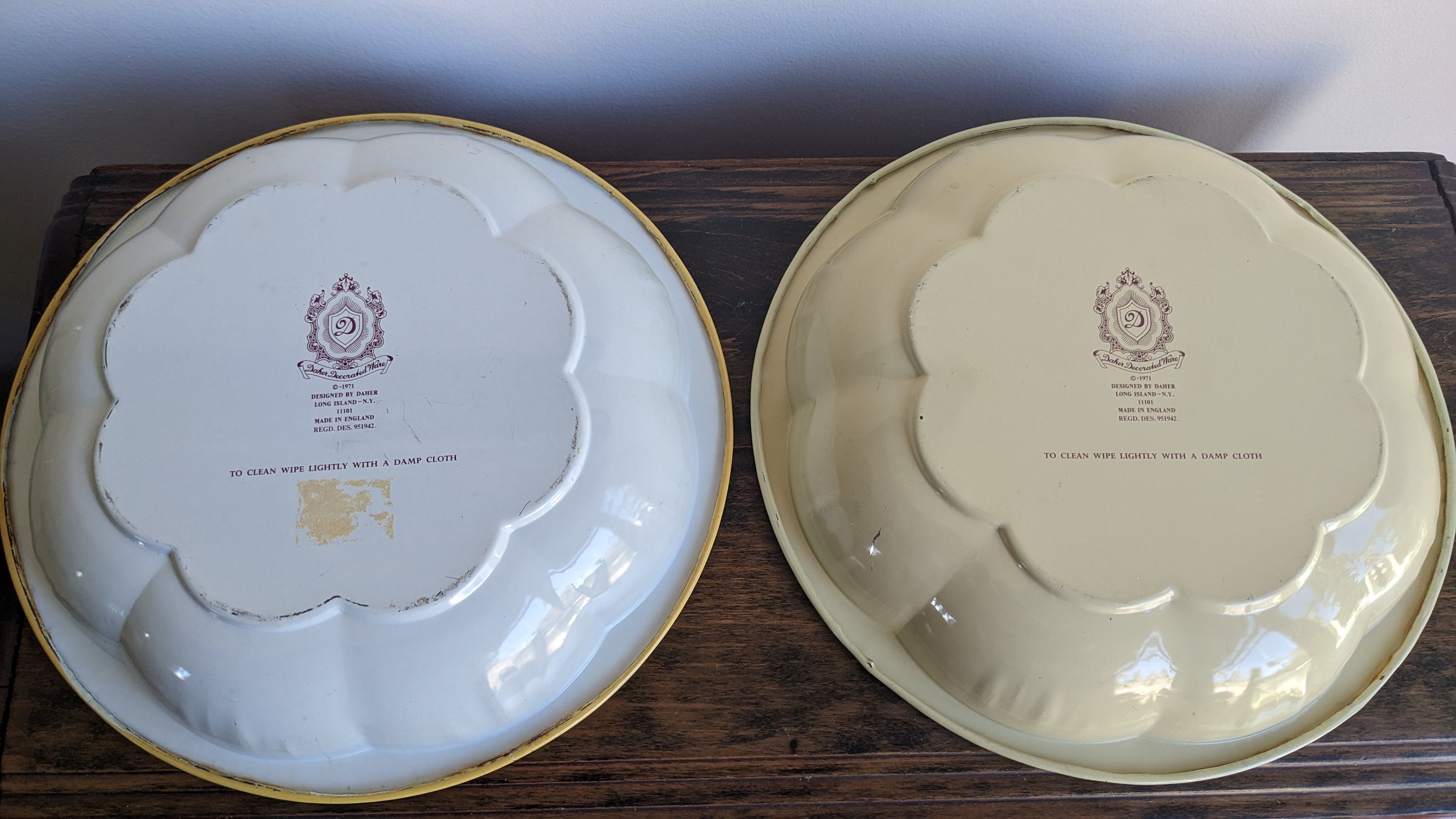 Tin Bowl Decatur Daher Tin Bowls - Etsy