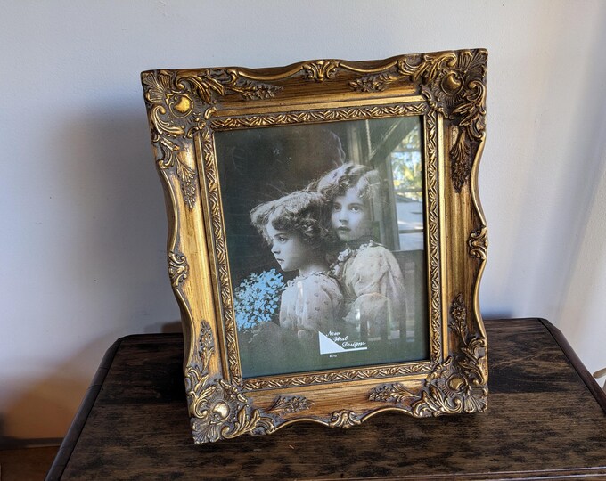 Antiqued Ornate Gold 8x10 Photo Picture Frame - Etsy