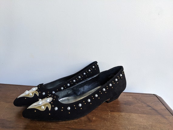 NWT 1980's women's shoes flats size 8 1/2 - image 4
