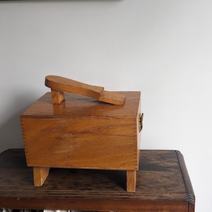 Oak wood Shoe shine kit