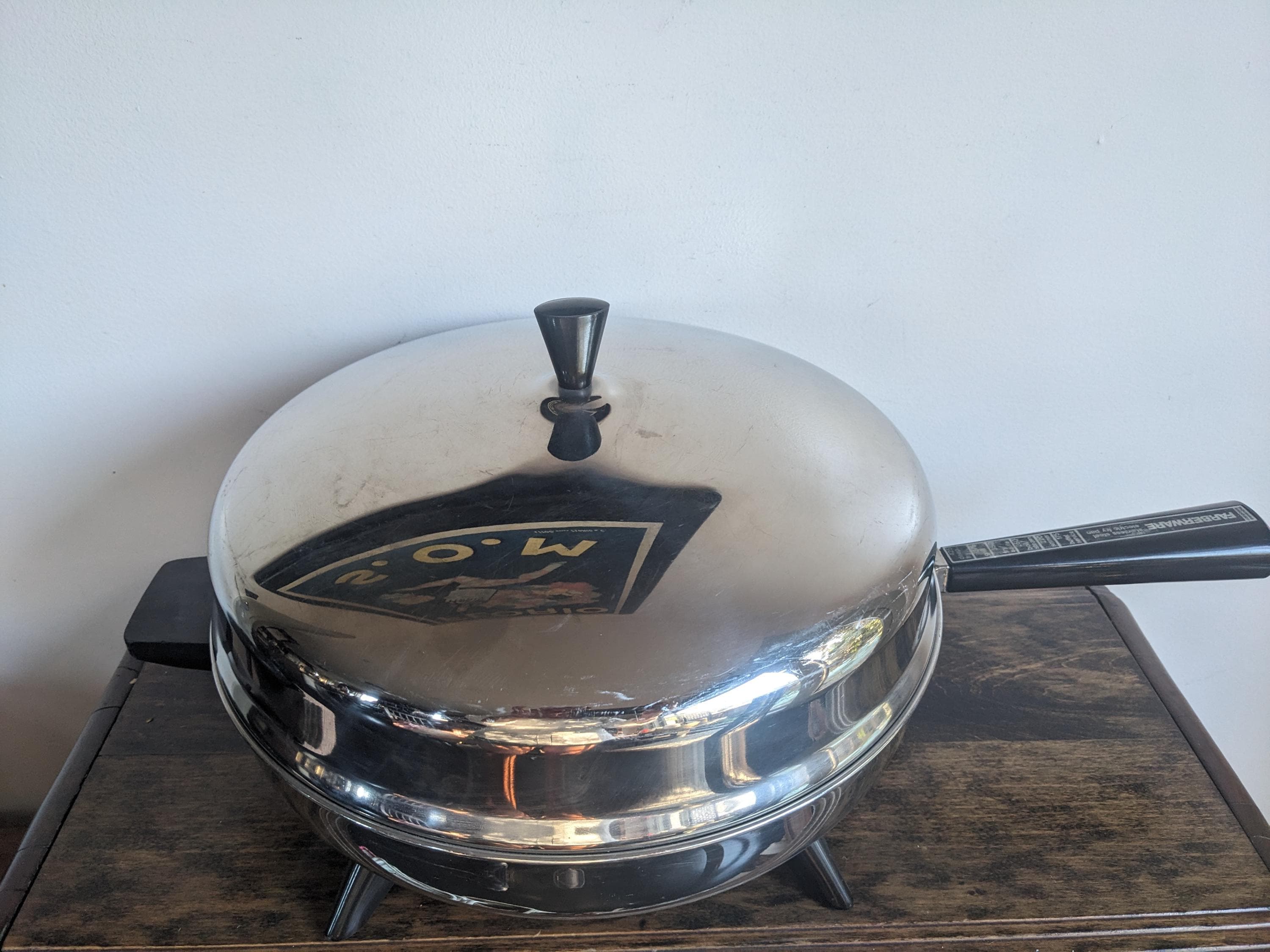 Poêle électrique Vintage Kenmore Simpsons - 1500W Avec Couvercle - USA