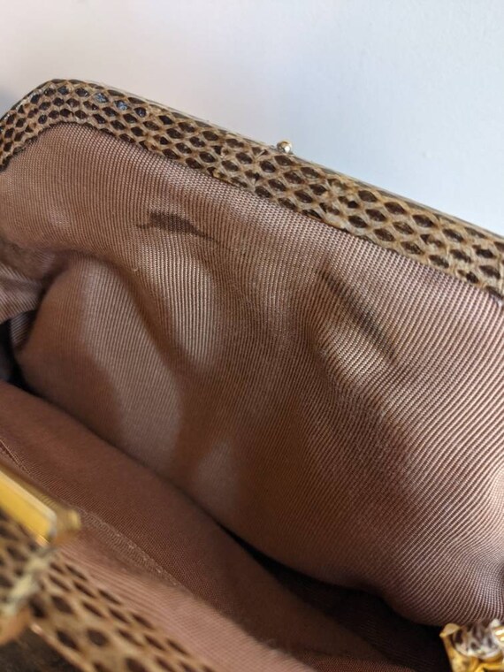 Genuine snakeskin purse - image 6