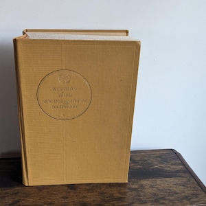 Webster&#39;s Third New International Dictionary, 1966