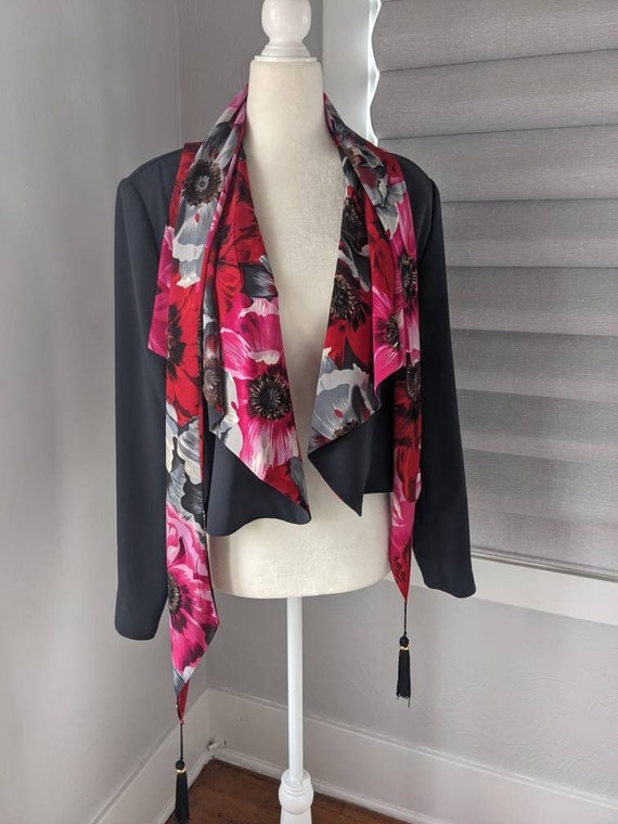 designer D'azur jacket and scarf - image 1
