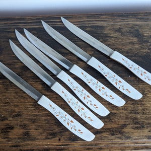 Napro vintage cutlery knife set, 1960&#39;s Japan