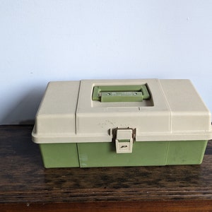 Vintage Fishing Tackle Box, Plano UK