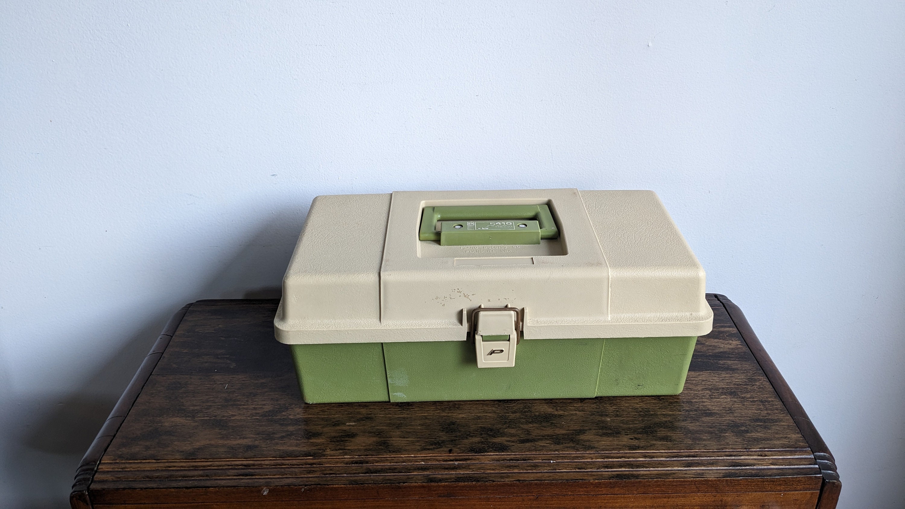 Vintage Plano Fishing Tackle Box 4901 For Lures and Reels Made in