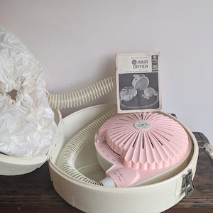 General Electric Vintage Bonnet Hair Dryer Vintage GE Hair Dryer