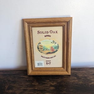 Oak picture frames 5x7 - Etsy 日本