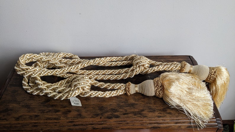 Curtain Tiebacks With Large Tassels - Etsy