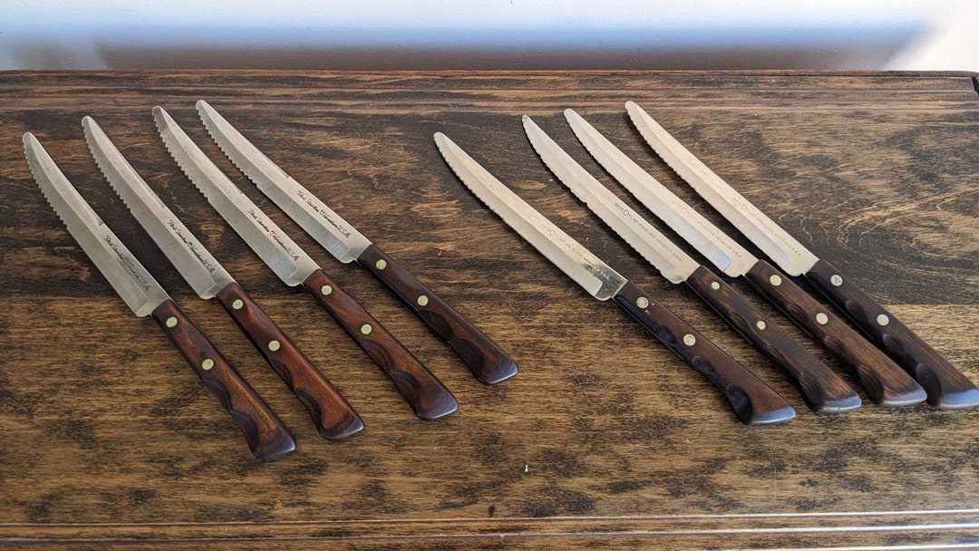 Ekco Flint Vanadium Steak Knife Sets Etsy