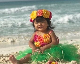 infant hawaiian outfit