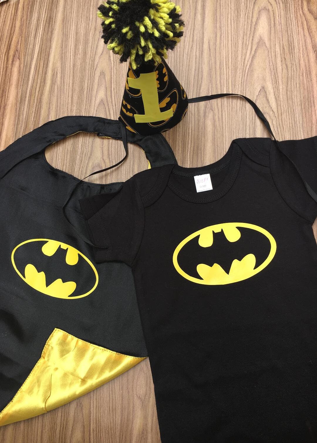 batman cake smash outfit