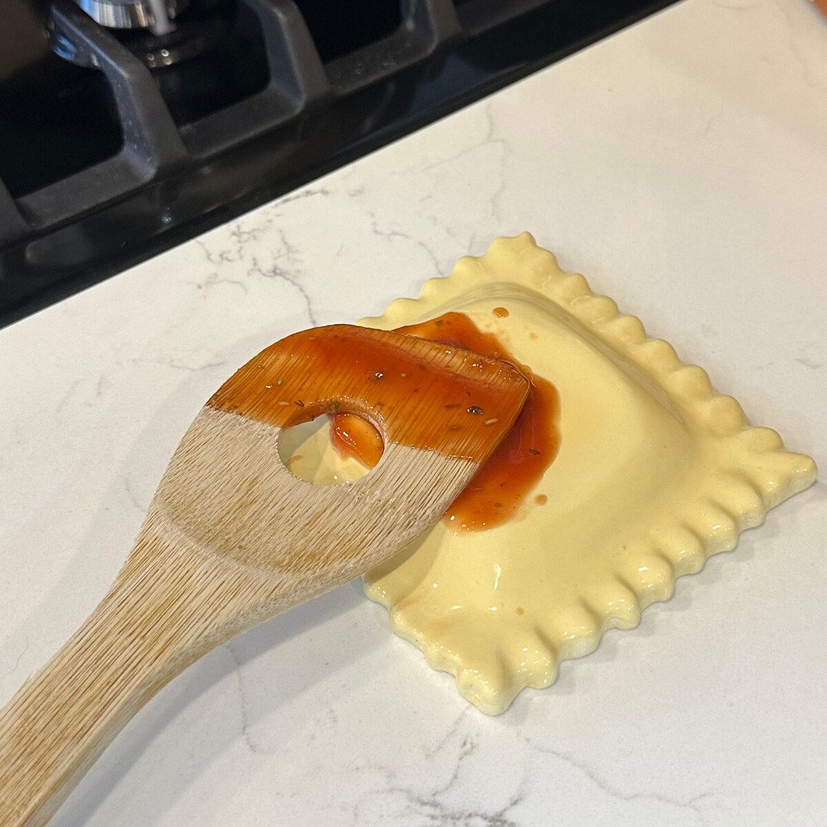 Ravioli Spoon Rest Handmade Ceramic Kitchen Accessories - Etsy