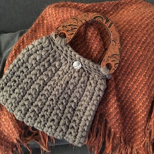 Hand crocheted bag image 1