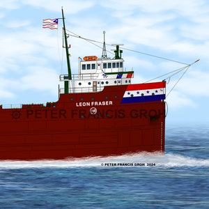 Great Lakes Frachter Leon Fraser (1976)