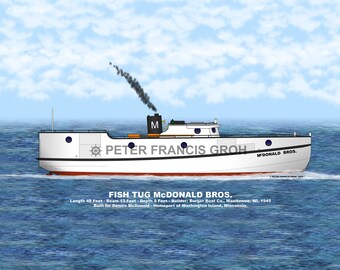 Great Lakes Fishtug Mcdonald Bros.