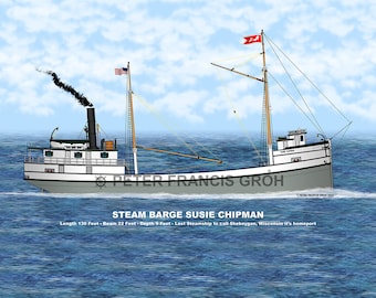 Great Lakes Ship Susie Chipman