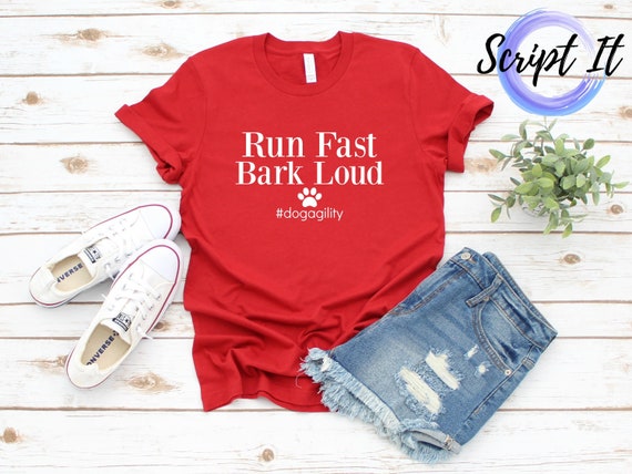 funny dog agility t shirts