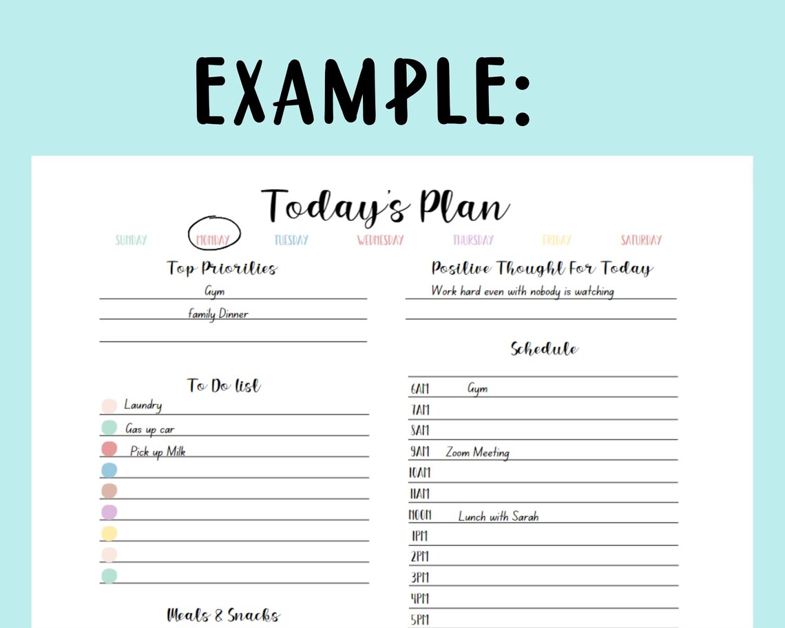 Ultimate Life Planner, Printable Life Planner, Undated Complete Life ...