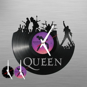 Reloj de vinilo de la banda de rock Queen, Bohemian Rhapsody