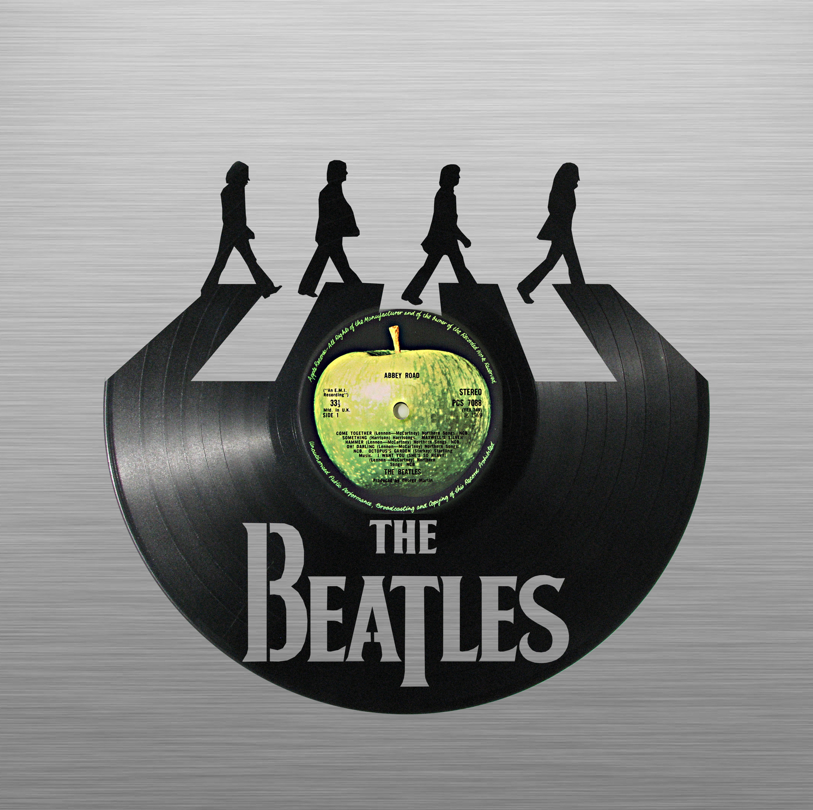 The Beatles Carved Vinyl Record Art for Special Occasions: | Etsy UK