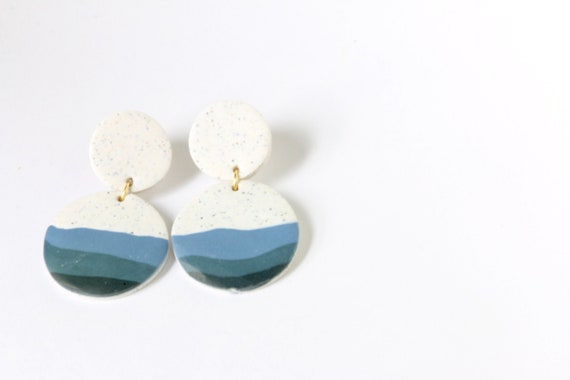 Granite 2024 clay earrings