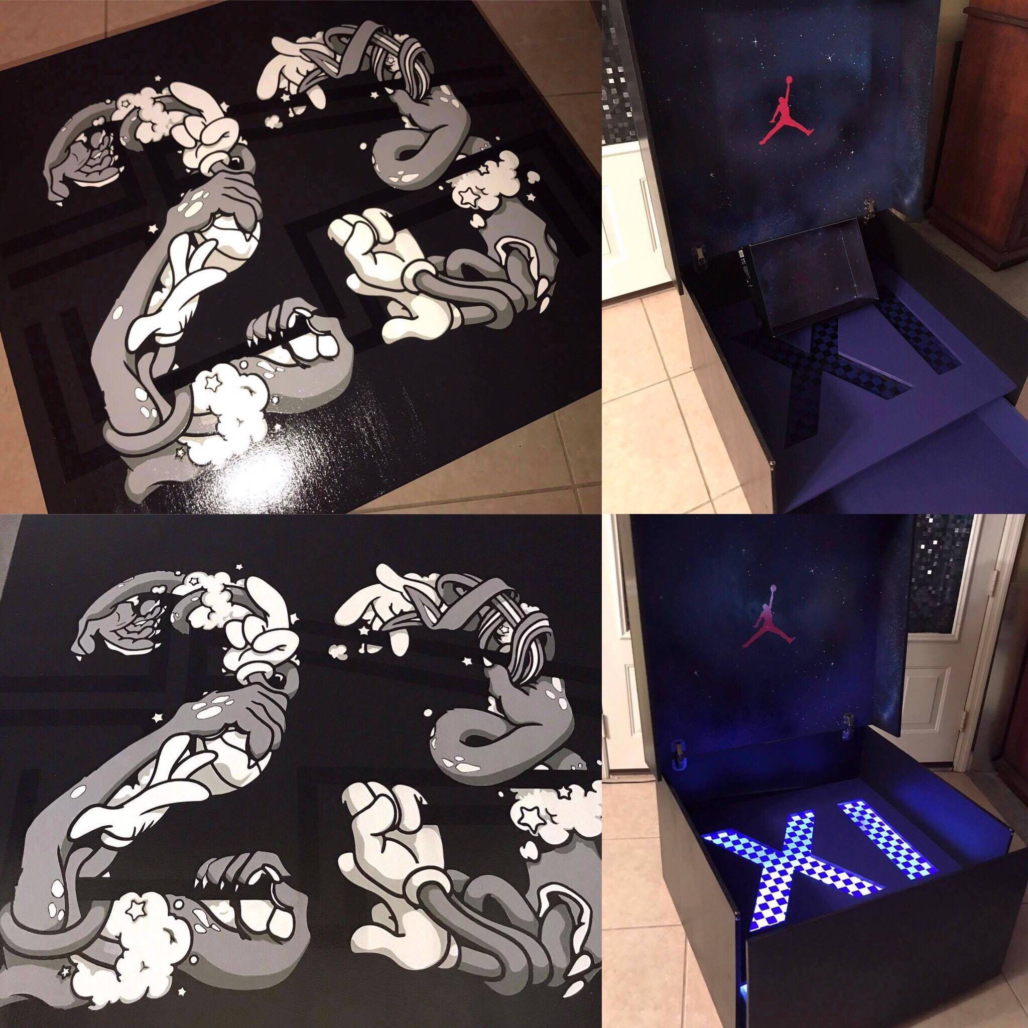 space jam sneaker box