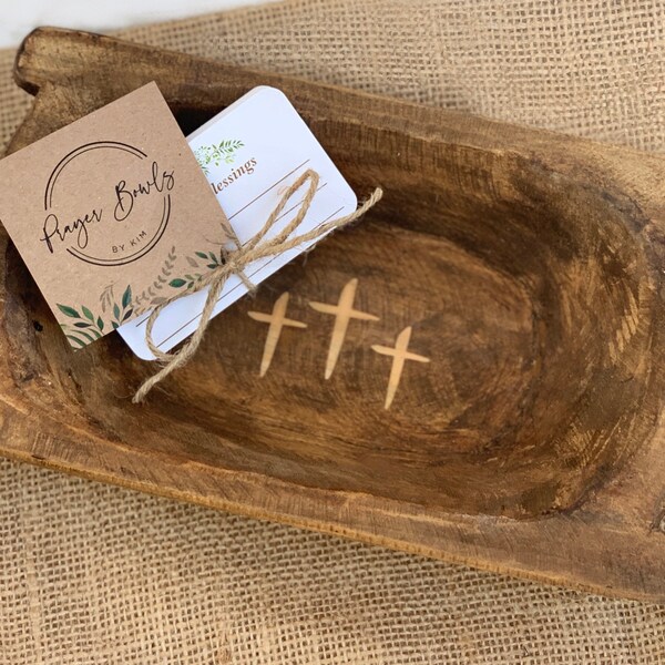 Wooden Cross Dough Bowls Etsy