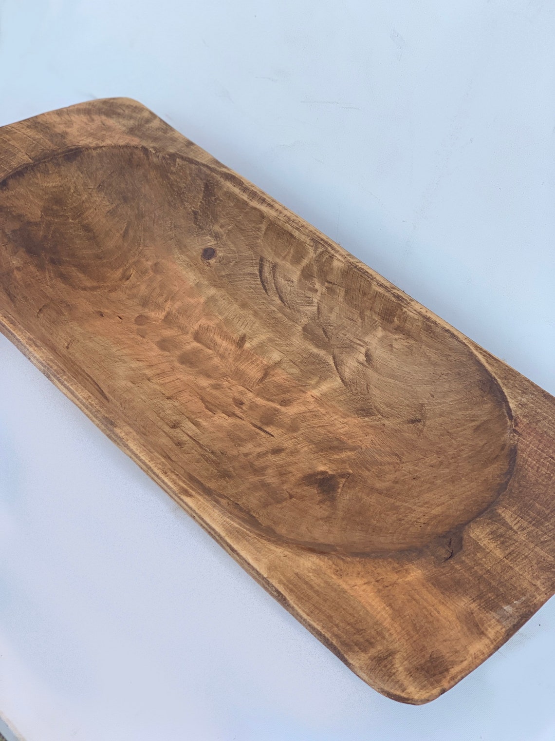 Extra Large European Dough Bowl Trencher Decor Unique Rustic Etsy