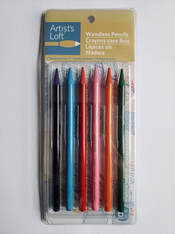 Artist S Loft Wooden Colored Pencils Etsy