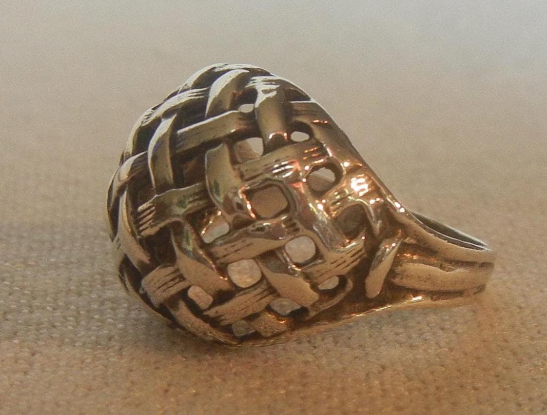 60'70's Bell Trading Post カーネリアン クラシック 9 1960s Bell Trading Post Copper Bracelet Native American