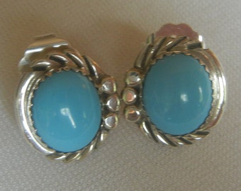 Huge Vintage Native American Jewelry Navajo Green Turquoise Nativer American Sterling Silver Ring Old Huge Vintage Native American Jewelry Navajo Green Turquoise Nativer American Sterling Silver Ring Old