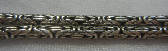 Bali Byzantine 3.5mm chain sterling silver 22 gra… - image 8