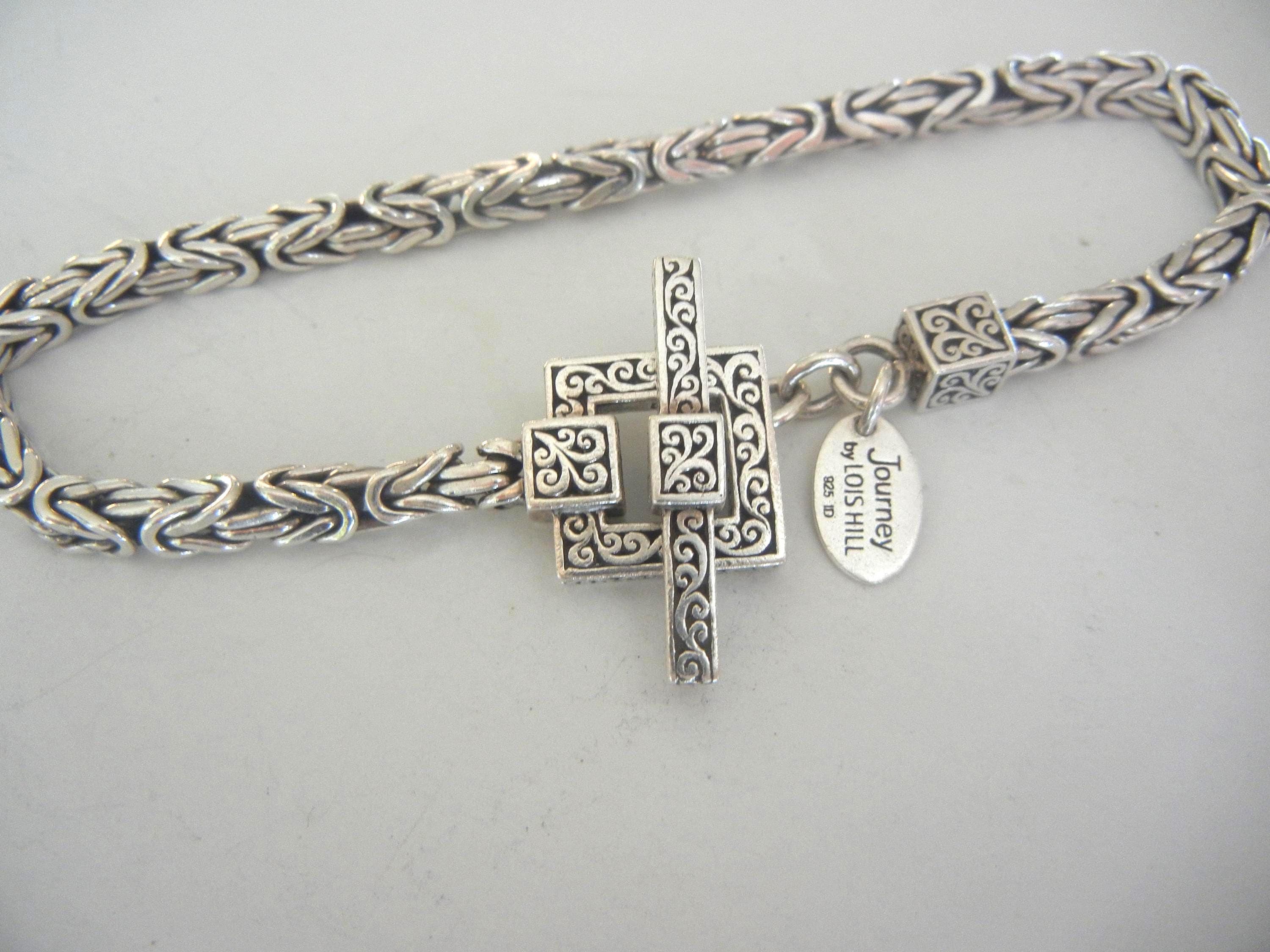 I*a様 ロイス・ヒル Lois Hill ヴィザンチンチェーンのシルバーブレス Lois hill jewelry - Etsy 日本