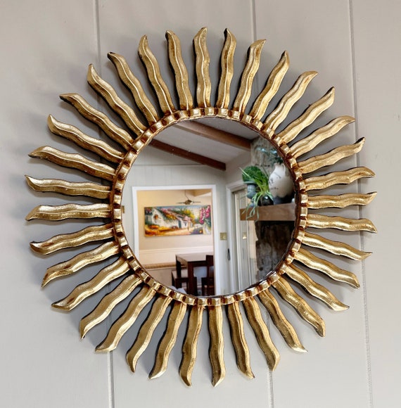 Sunburst Mirror, Sun Mirror, Gallery Mirror, Peruvian