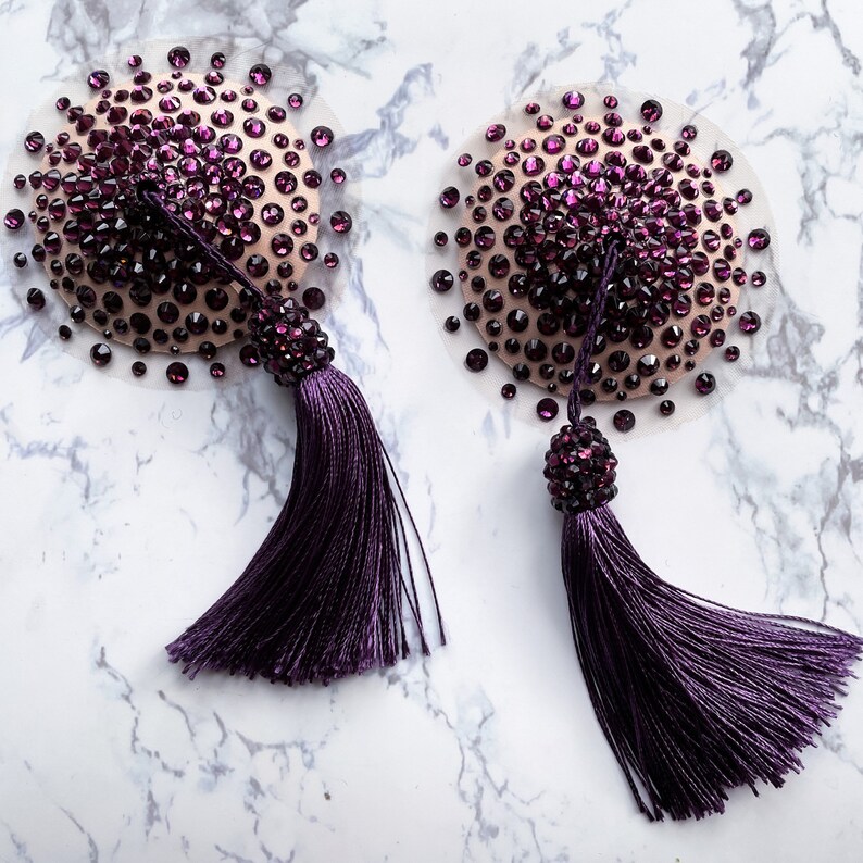 Illusion Nipple Tassels Burlesque Cabaret Festival Etsy