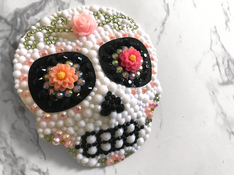 Burlesque Dia de los Muertos Sugar Skull Nipple Pasties Festival Fashion Cabaret