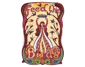 Feed the Birds Foldover Card