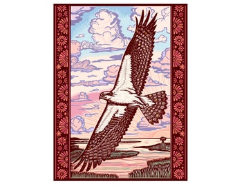 Osprey Foldover Card