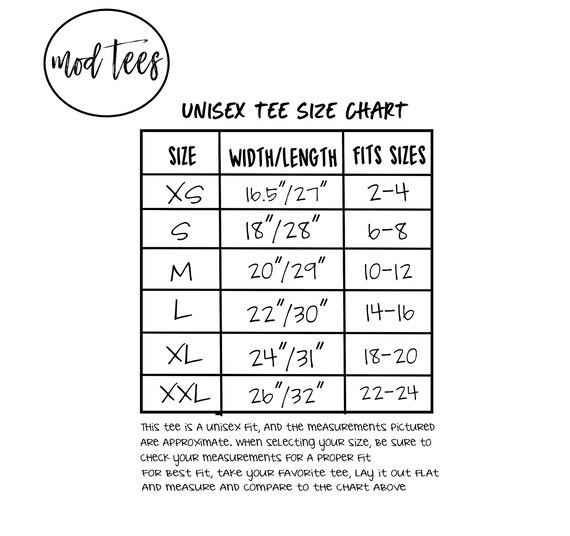 Leota Size Chart