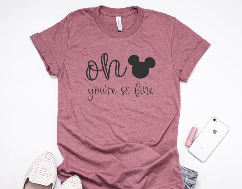 Oh Mickey You're So Fine Shirt / Disney Shirt / Magic | Etsy