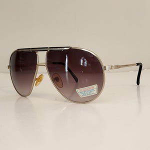 Metal Oval Double-Bridge Aviator Glasses, Retro , For , B PARATESTES Double Bridge Aviator Glasses – Vintage Tortoise  main image 3