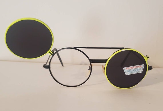 Vintage Sunglasses // Round Teashades // Hippie /… - image 6