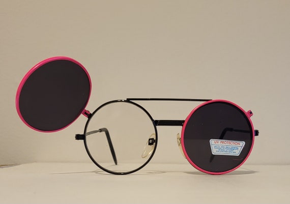Vintage Sunglasses // Round Teashades // Hippie /… - image 4