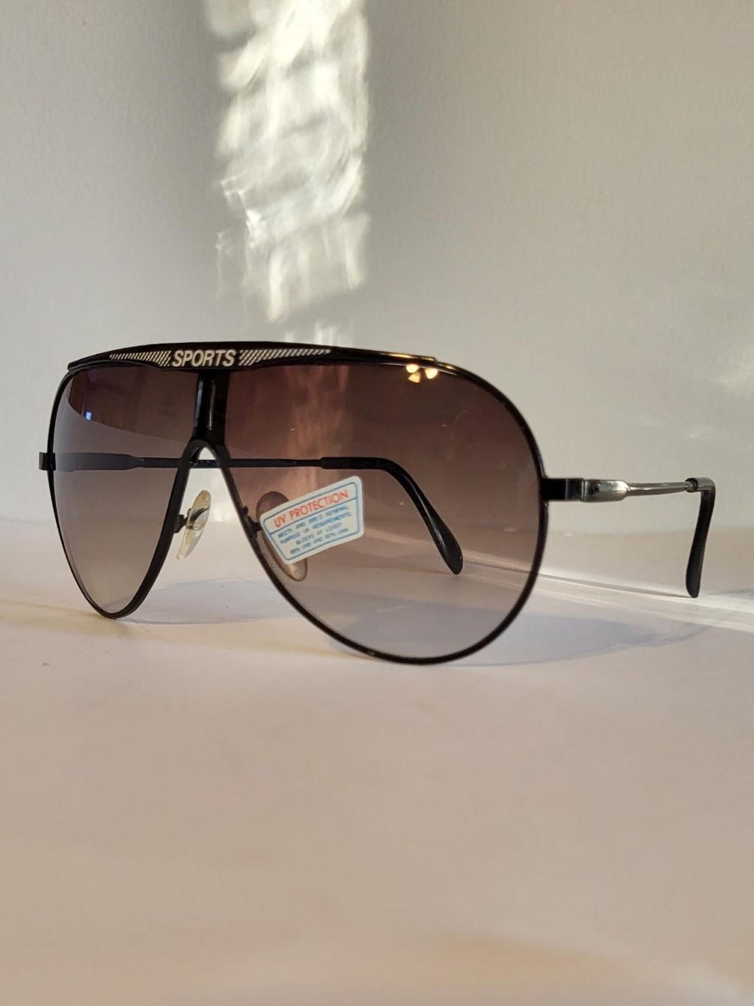 vintage 1980s salem spirit cigarettes gradient aviator sunglasses Cigarette Tobacco RJR Case Of 6 Box Q FEISEDY Retro Square Aviator Sunglasses